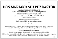 Mariano Suárez Pastor